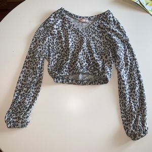 Altar'd State Cropped Long Sleeve, Size XS